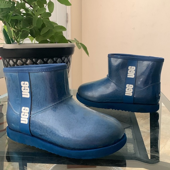 UGG KIDS MINI LOGO RAINBOOT - Picture 13 of 13